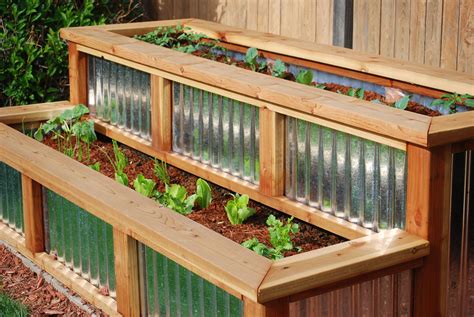 metal roofing planter boxes|rooftop vegetable garden planters.